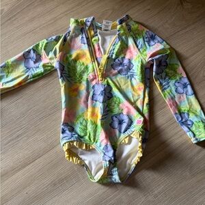 EUC Rufflebutts Swimsuit 4T